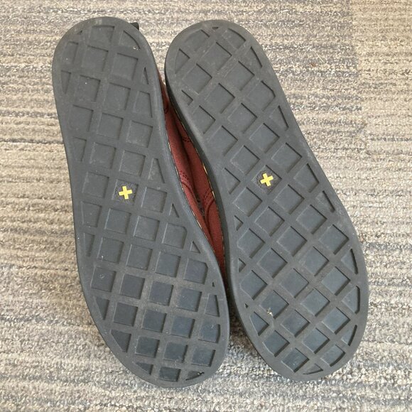 Dr. Martens Red Canvas Shoes - Picture 3 of 4